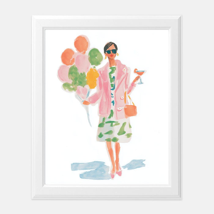 Birthday Girl Art Print