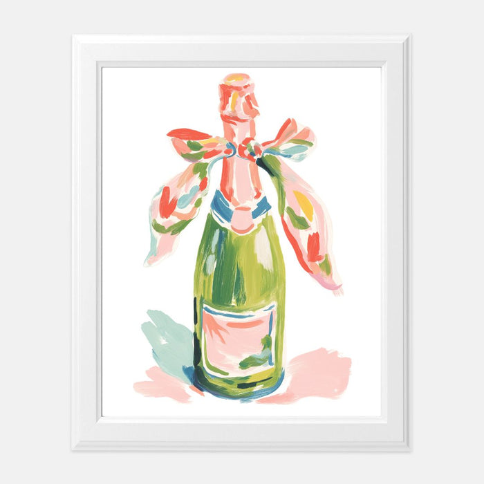 Champagne Twilly Art Print