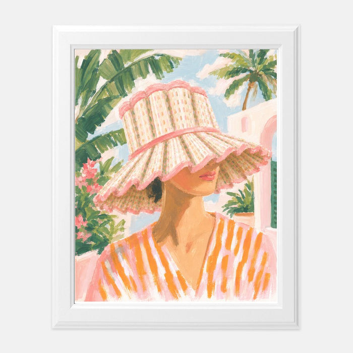 Capri On My Mind Art Print