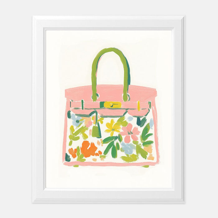 The Beach Tote Art Print