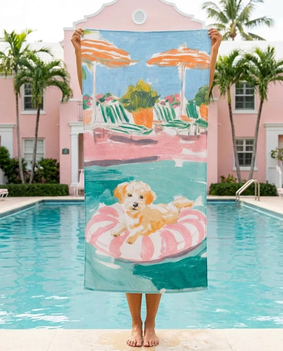 Dog Days of Summer Beach Towel