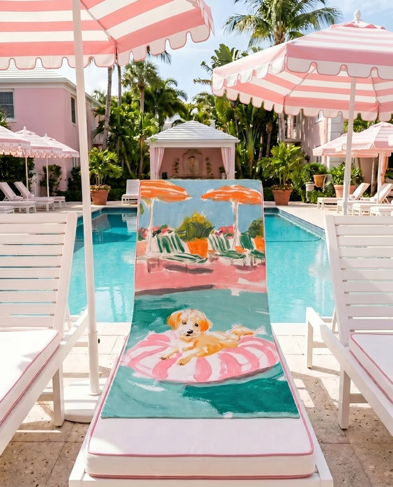 Dog Days of Summer Beach Towel