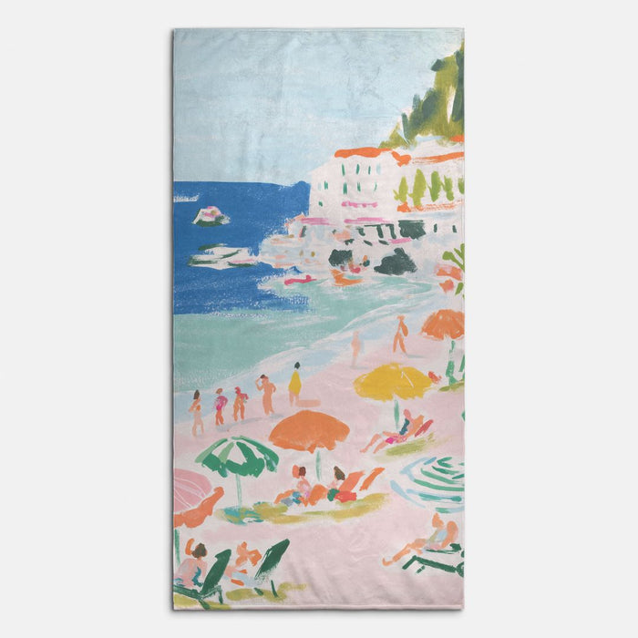 Limoncello Coast Beach Towel