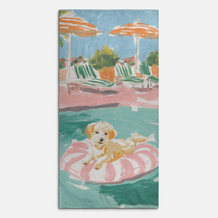 Dog Days of Summer Beach Towel